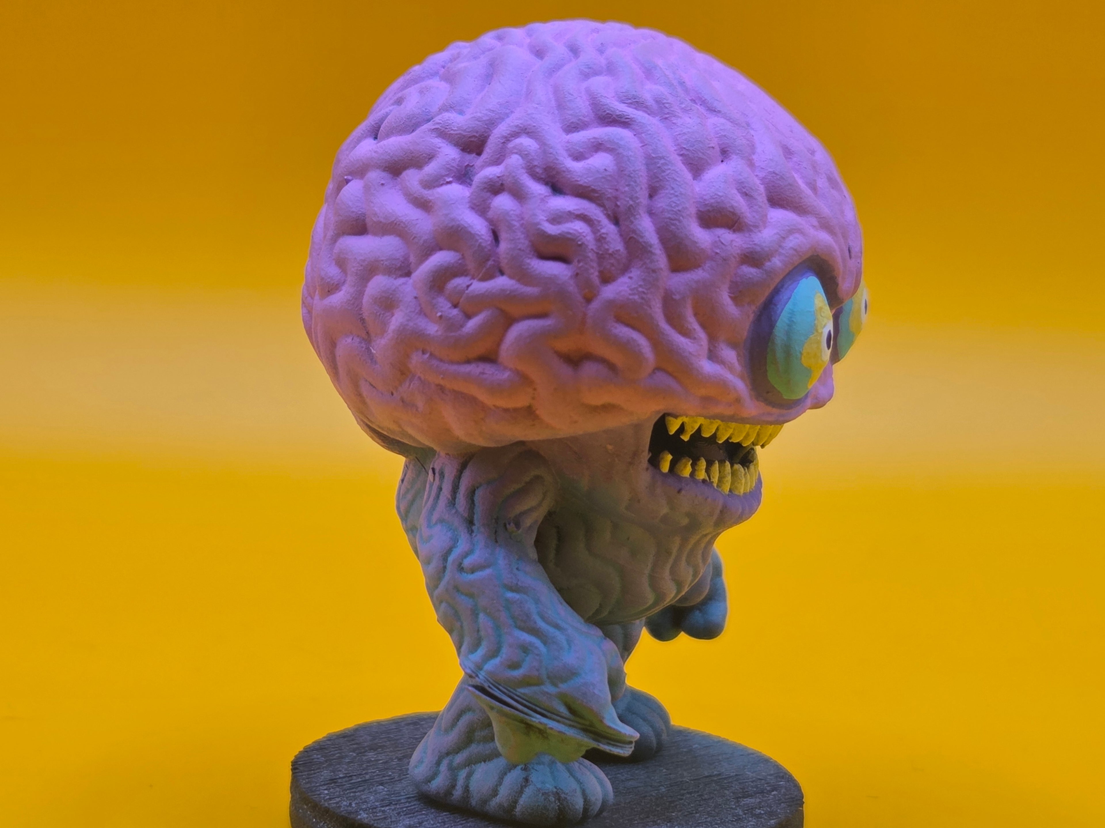 Pinky the Brain - 32mm - 3d Printed. Unpainted. Original Design!