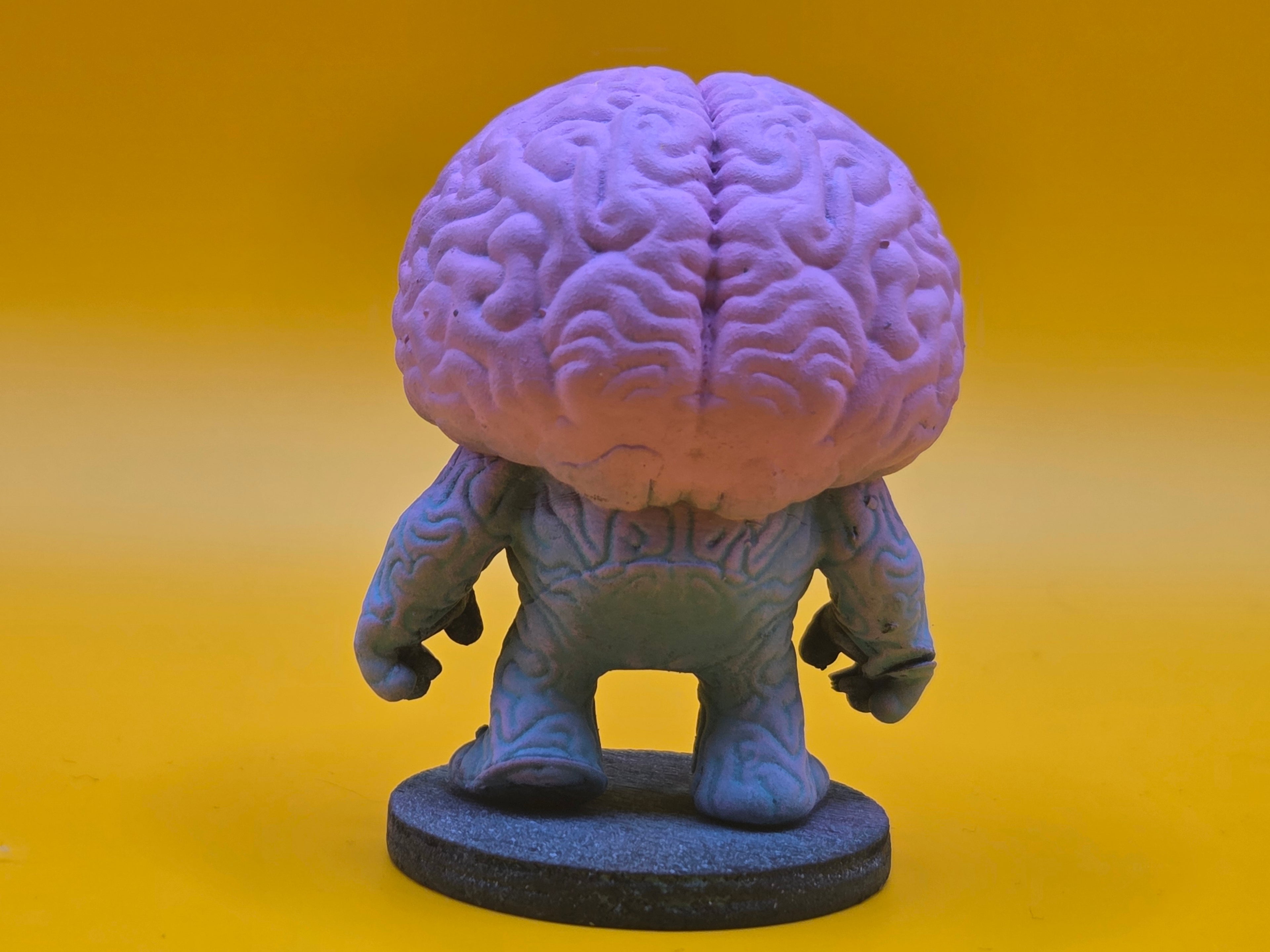 Pinky the Brain - 32mm - 3d Printed. Unpainted. Original Design!