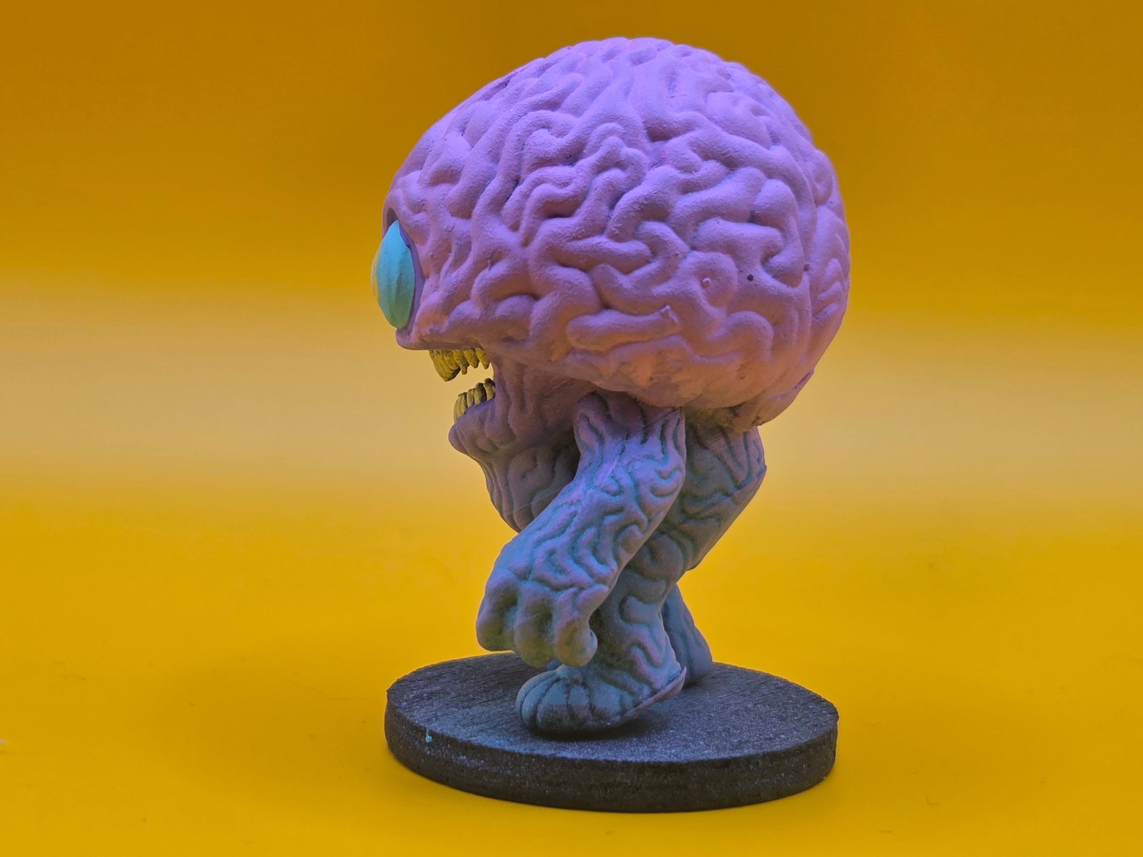 Pinky the Brain - 32mm - 3d Printed. Unpainted. Original Design!