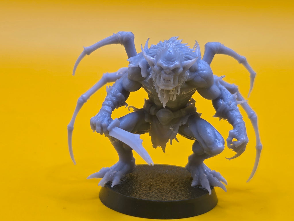 Skritch the Web-Ripper - Goblin - Spider 32mm - Resin - Unpainted