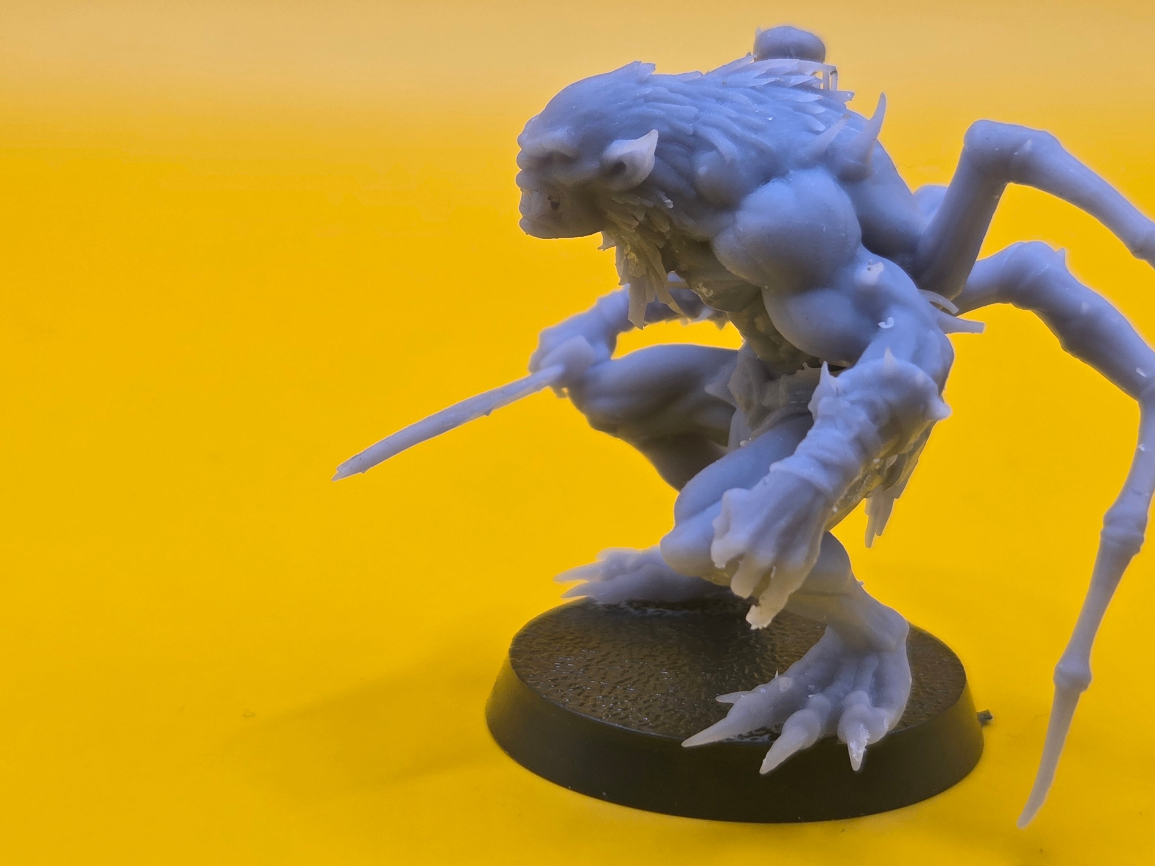Skritch the Web-Ripper - Goblin - Spider 32mm - Resin - Unpainted