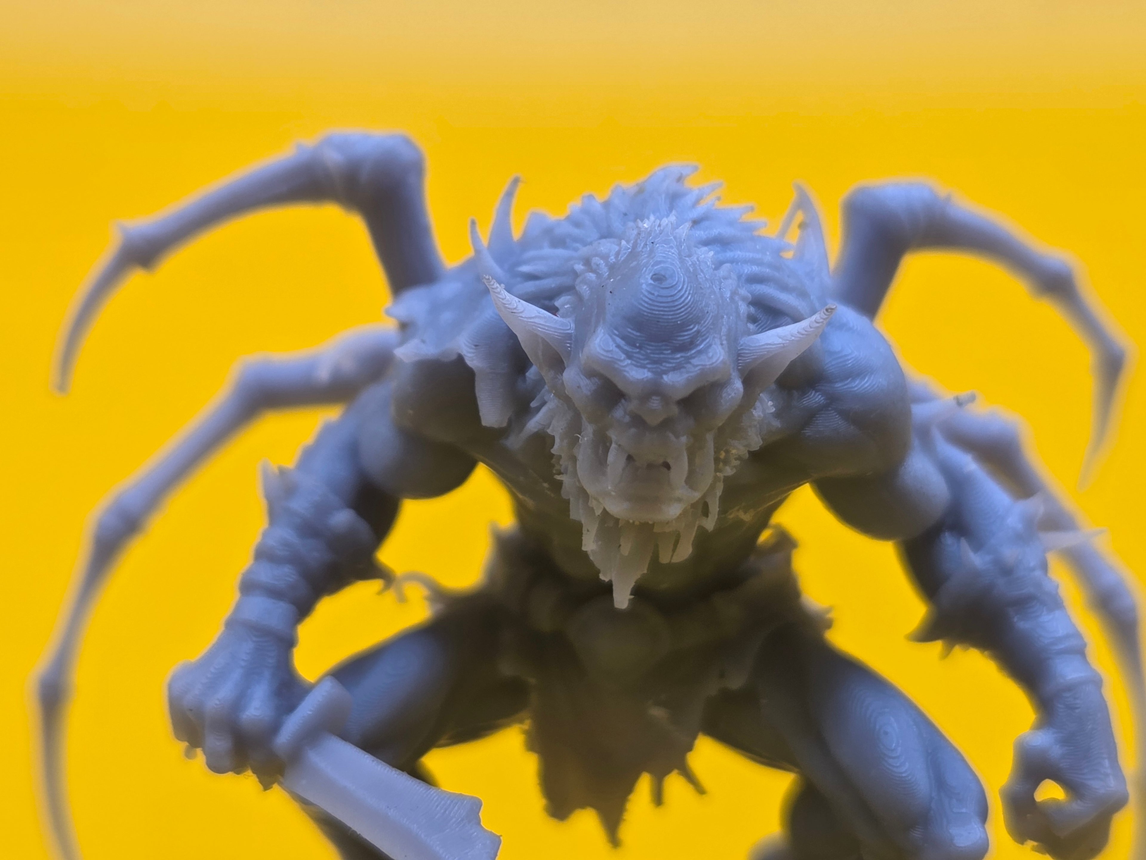 Skritch the Web-Ripper - Goblin - Spider 32mm - Resin - Unpainted