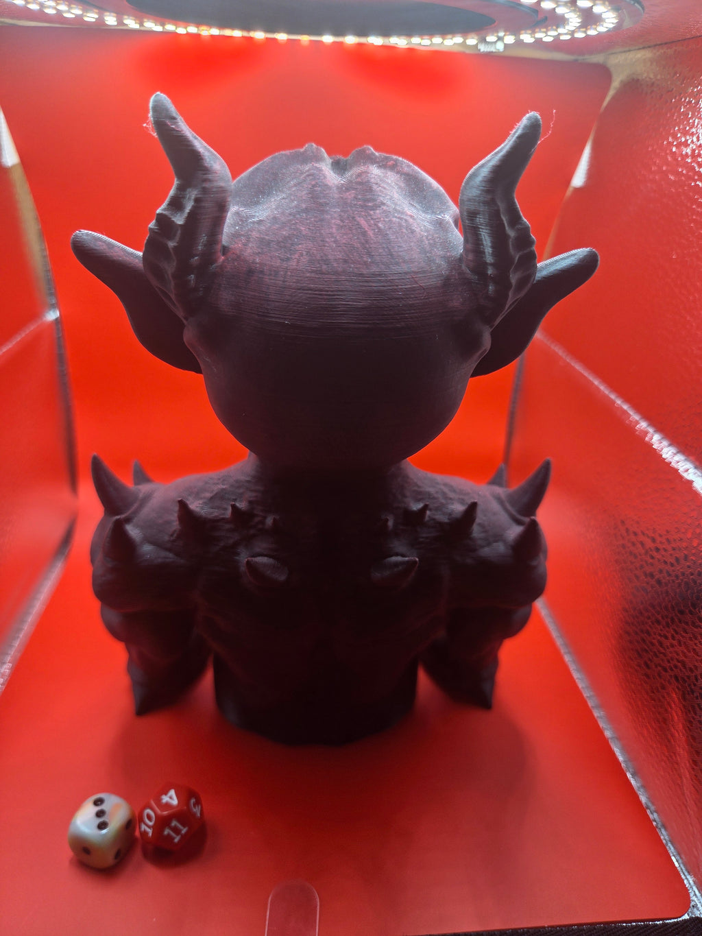 The Hungering Imp Dice Tower - 3d Printed - Hand Painted