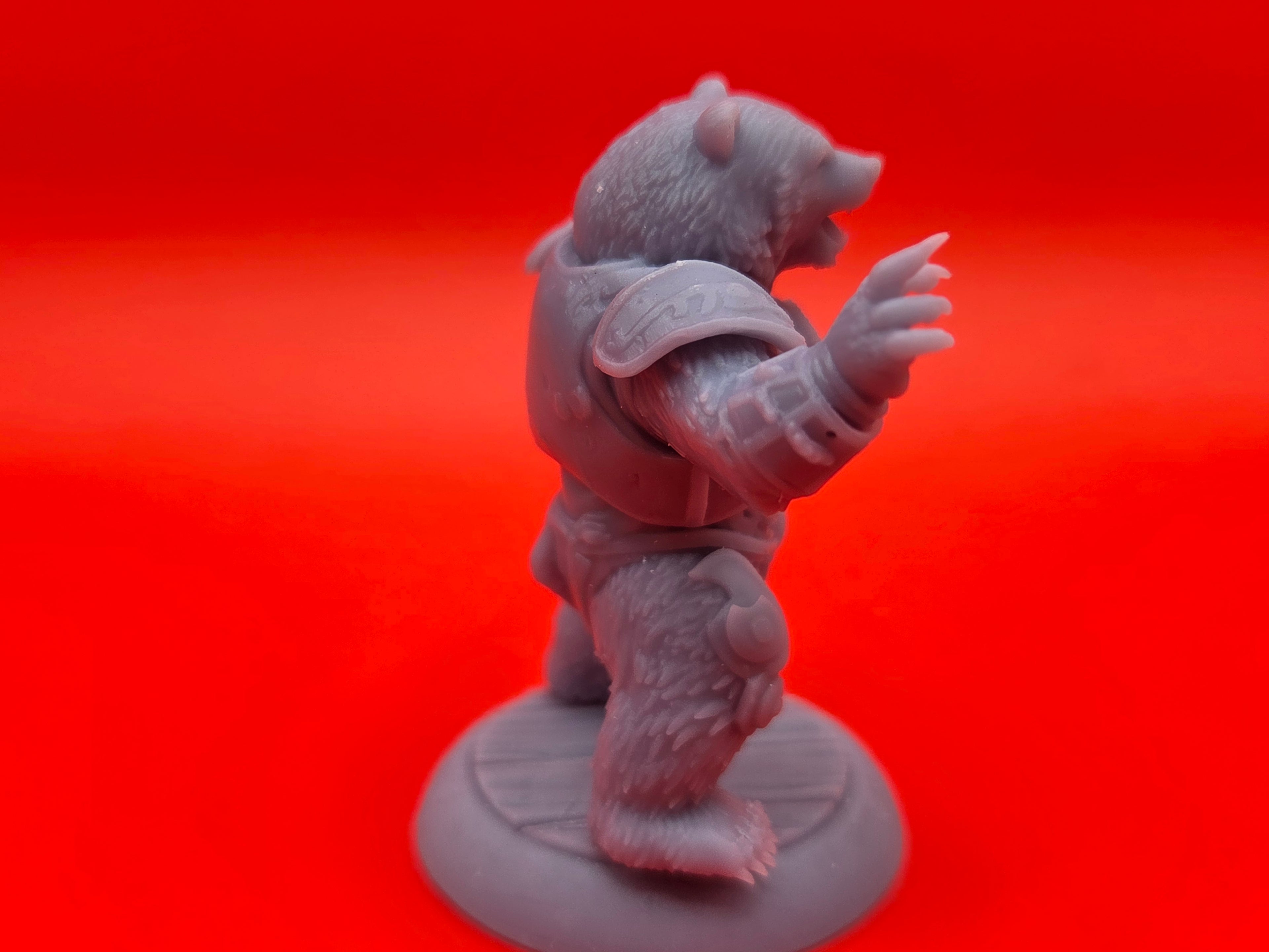 Kilgore the Clock Work Bear - 32mm - Resin - Unpainted