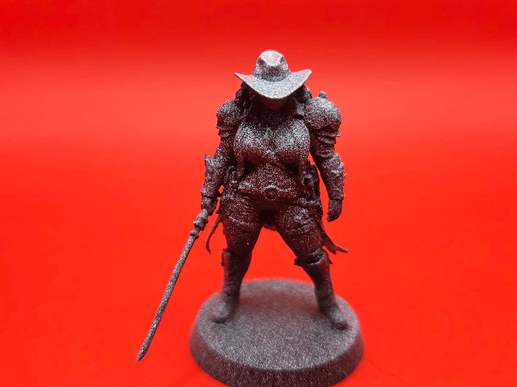 Jolene the Bounty Hunter - 32mm - Human - Resin - Unpainted
