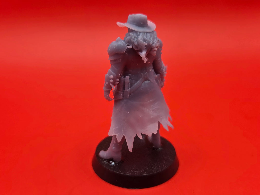 Jolene the Bounty Hunter - 32mm - Human - Resin - Unpainted