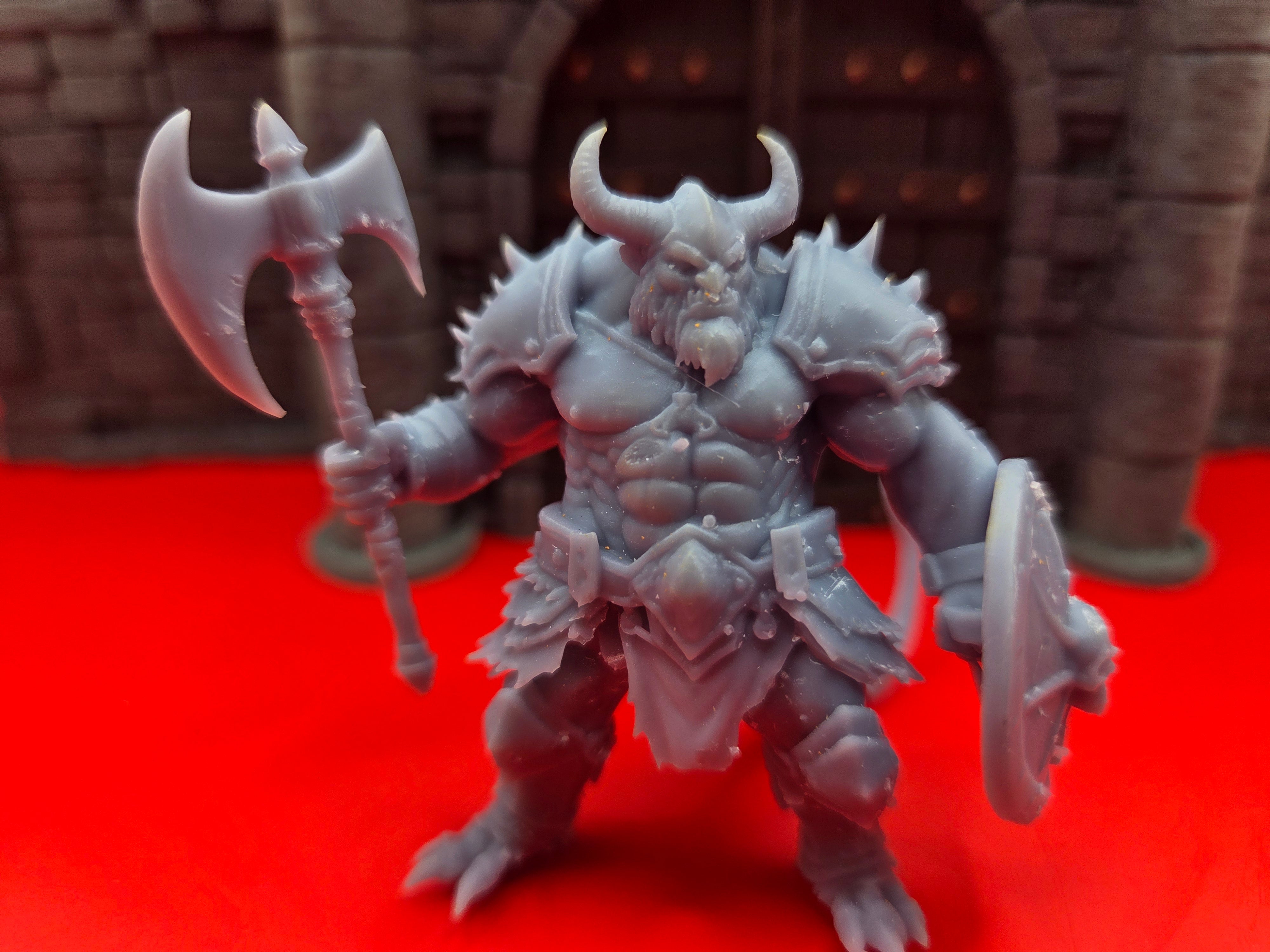 Demon Sentry - Monster - 32mm - Resin - Unpainted – Howling