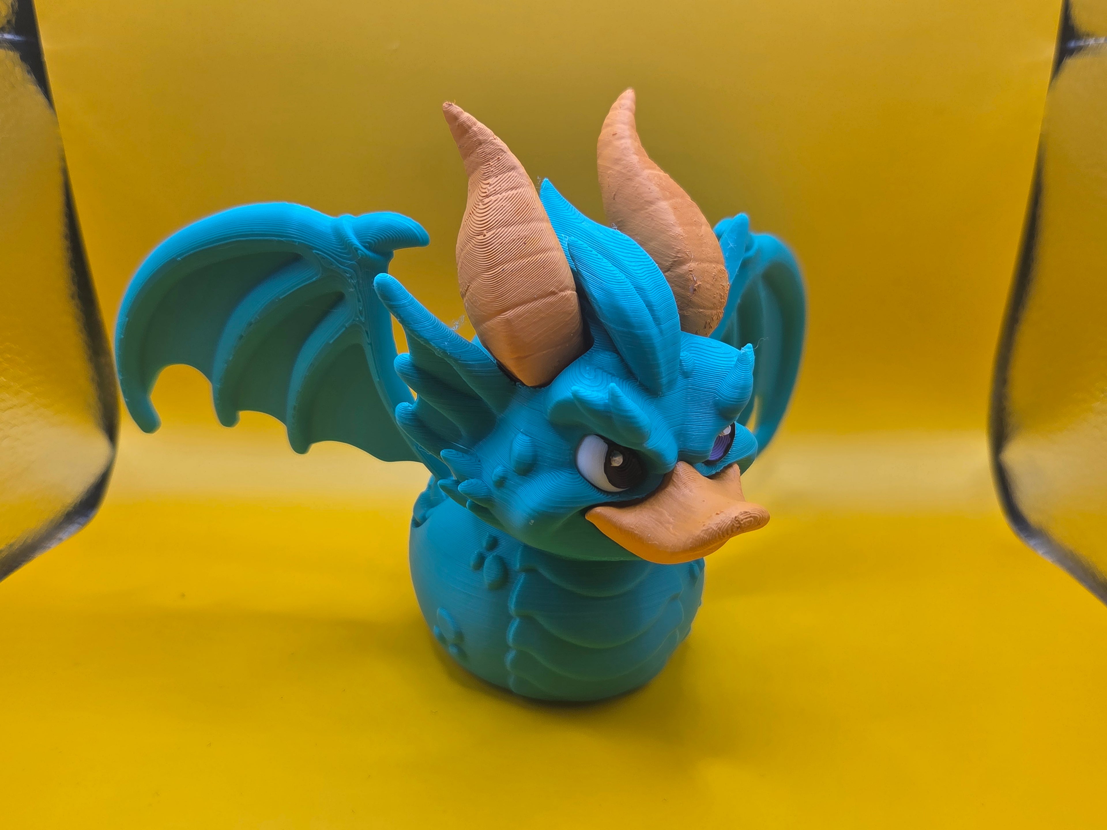 Mighty Quackon - Dragon Duck - FDM Printed - Full Color