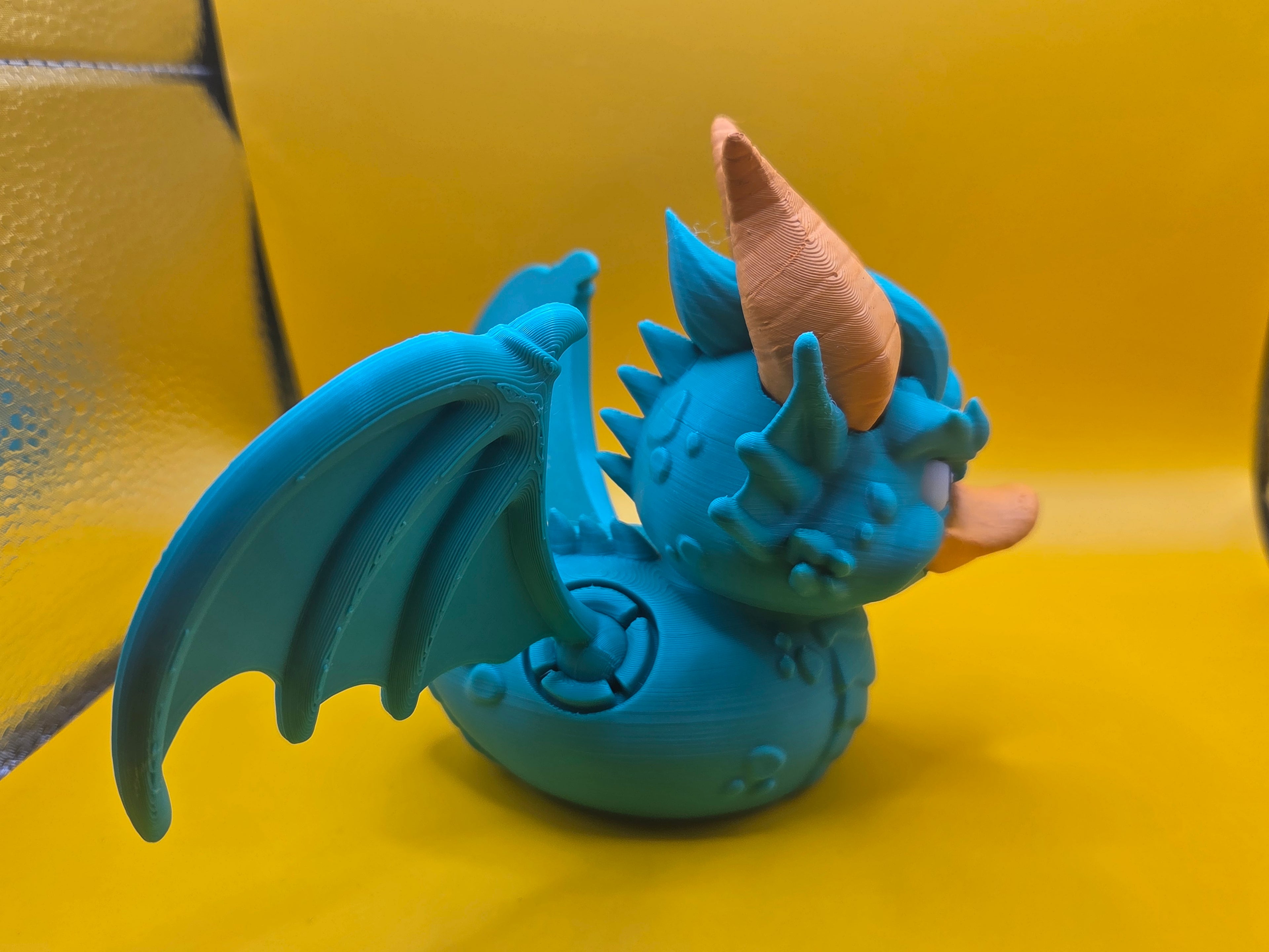 Mighty Quackon - Dragon Duck - FDM Printed - Full Color
