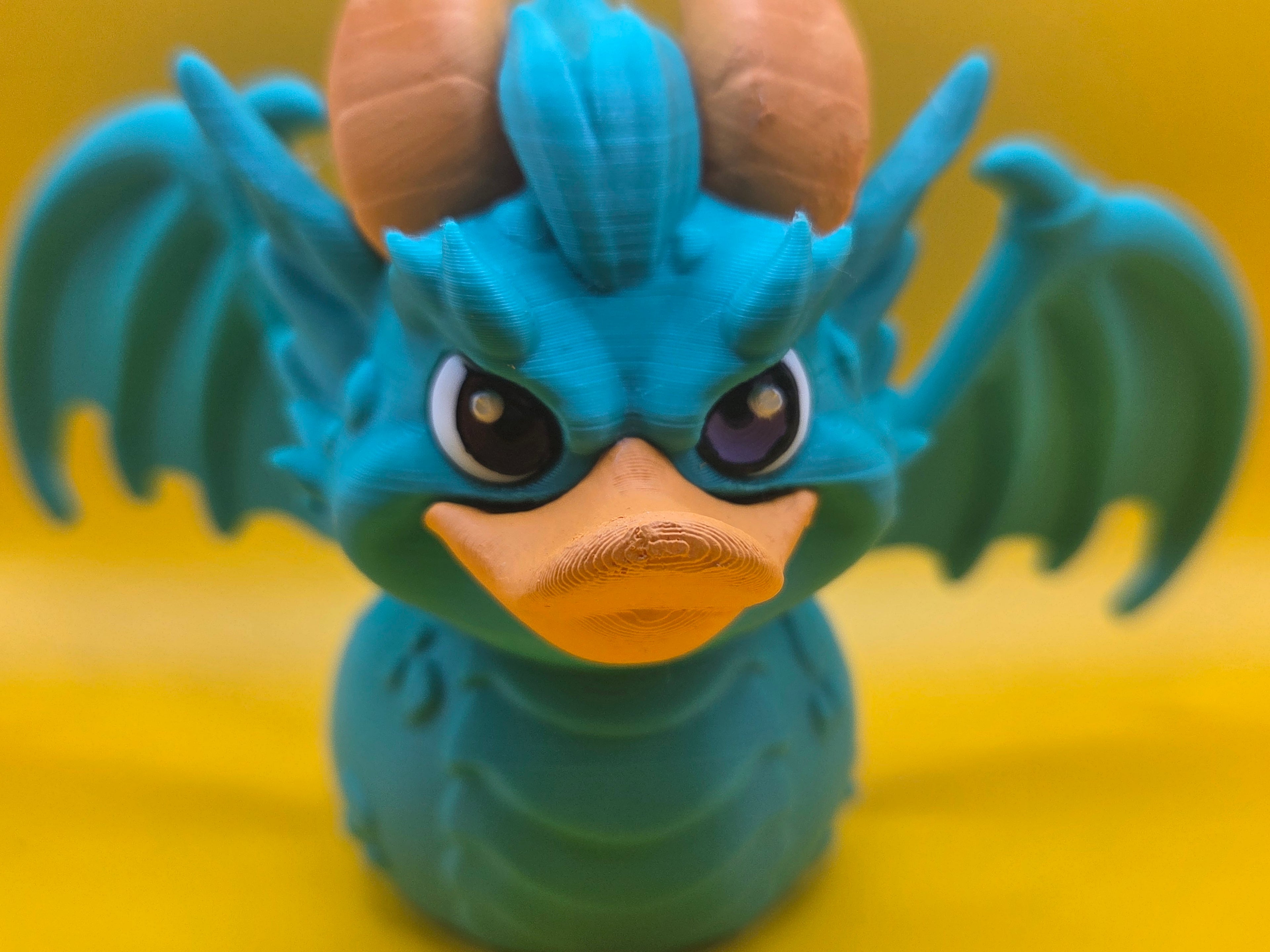 Mighty Quackon - Dragon Duck - FDM Printed - Full Color