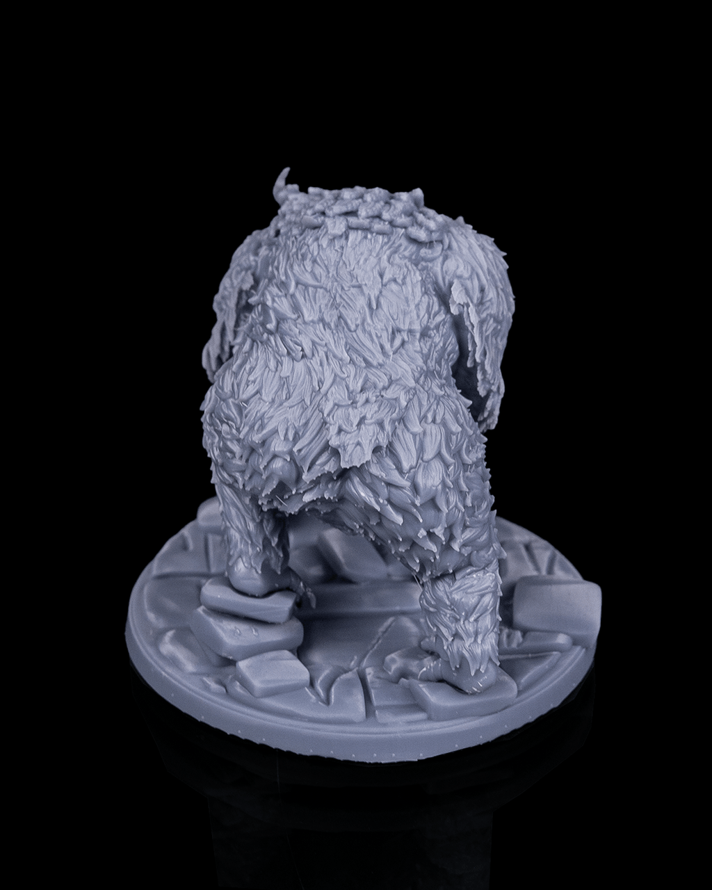 Avian Ogre - Owl Bear - 32mm - Resin - Unpainted