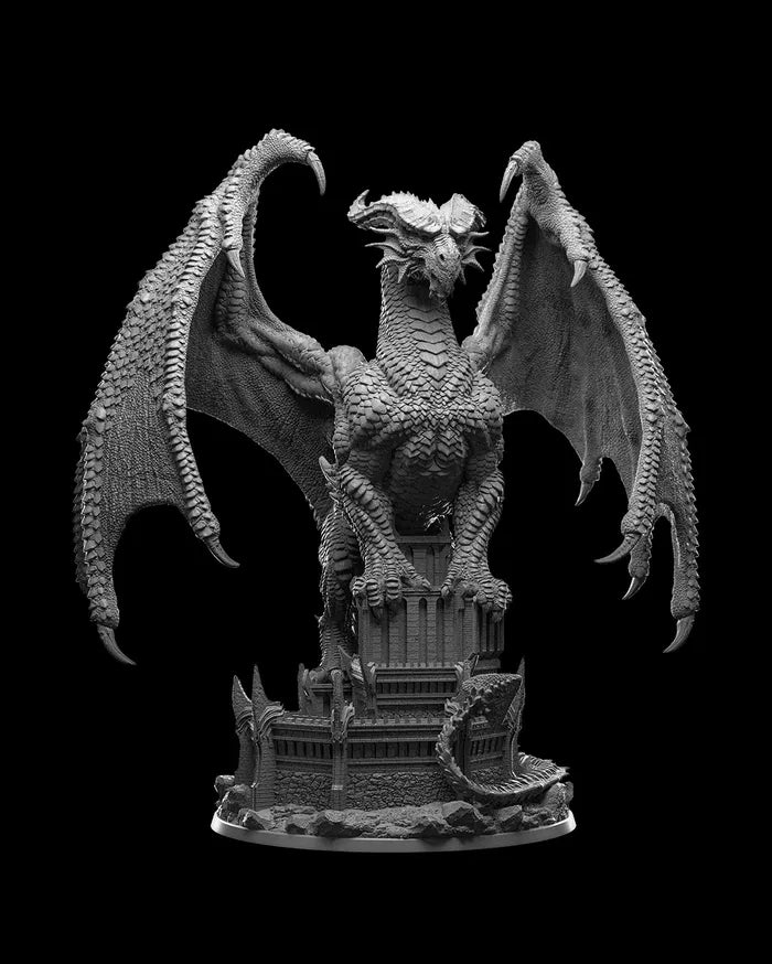 Arnya, The Ember Wing - Dragon - 32mm - Unpainted.