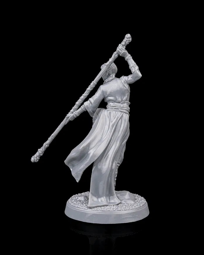 Ayumi, The Enlightened Guide - Human Monk Female 32mm Unpainted