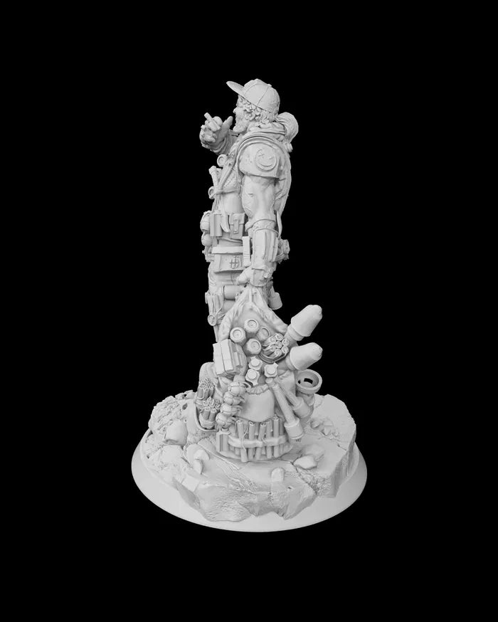 BOMBER TRUCKER - Science Fiction - 32mm - Unpainted