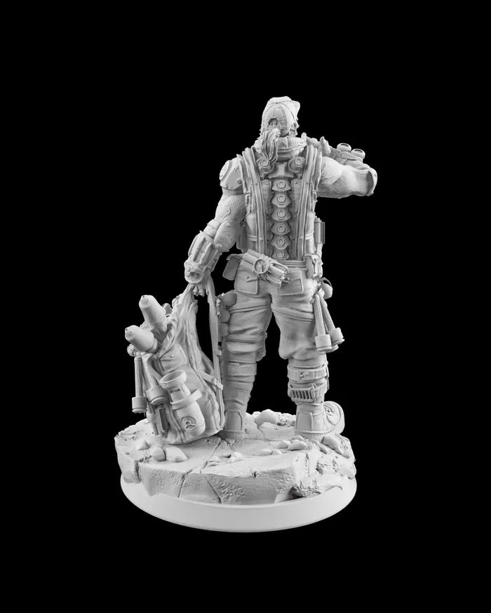 BOMBER TRUCKER - Science Fiction - 32mm - Unpainted