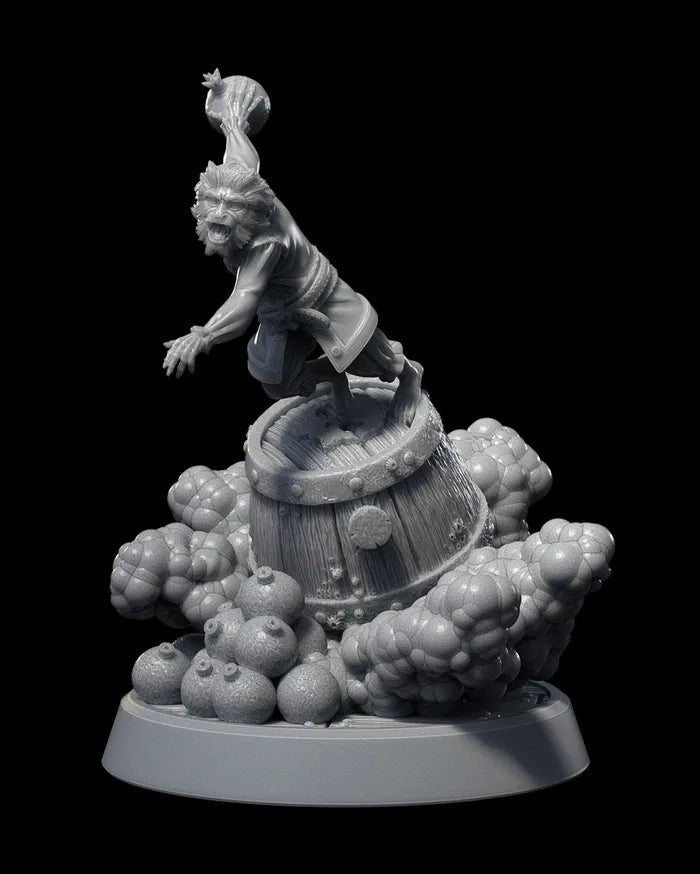 Bulah, Monkey Pirate - Resin - Unpainted