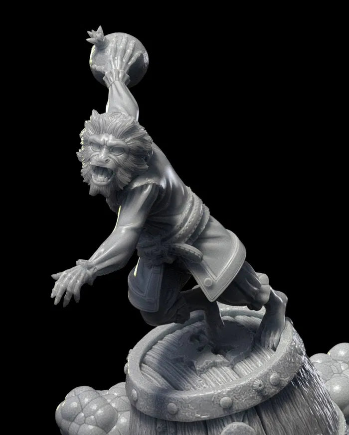 Bulah, Monkey Pirate - Resin - Unpainted