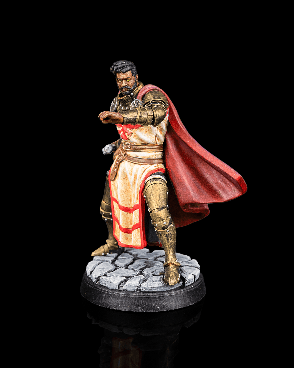 Caius Pretorean - Paladin - 32mm Scale - Resin - Unpainted