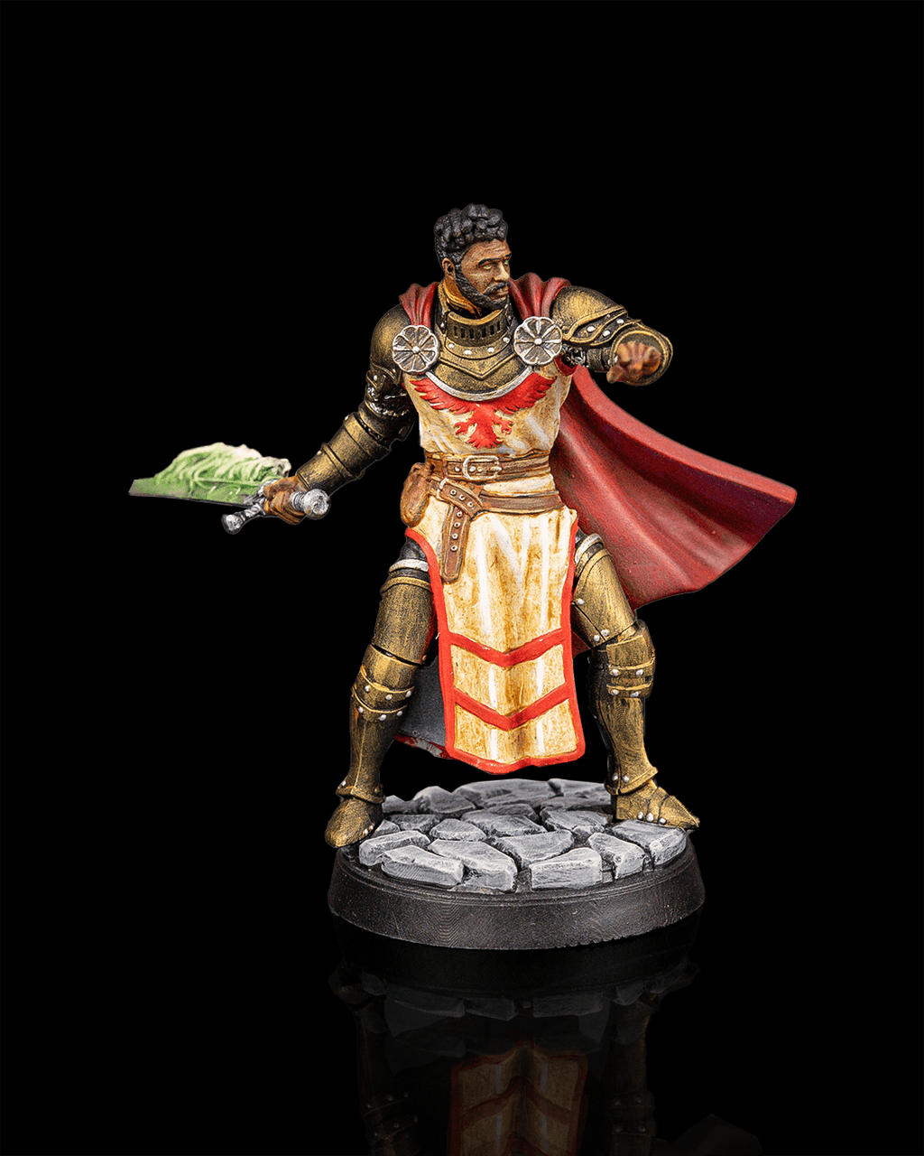 Caius Pretorean - Paladin - 32mm Scale - Resin - Unpainted