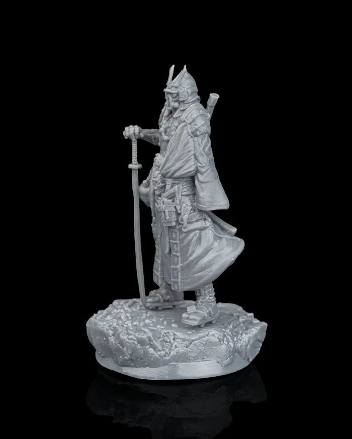CYBER SAMURAI - Science Fiction - Human - 32mm - Unpainted