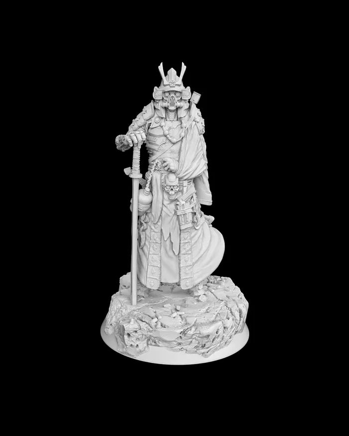 CYBER SAMURAI - Science Fiction - Human - 32mm - Unpainted