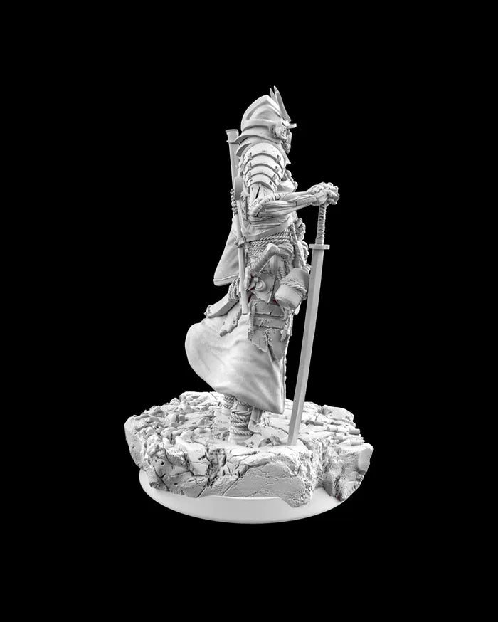 CYBER SAMURAI - Science Fiction - Human - 32mm - Unpainted