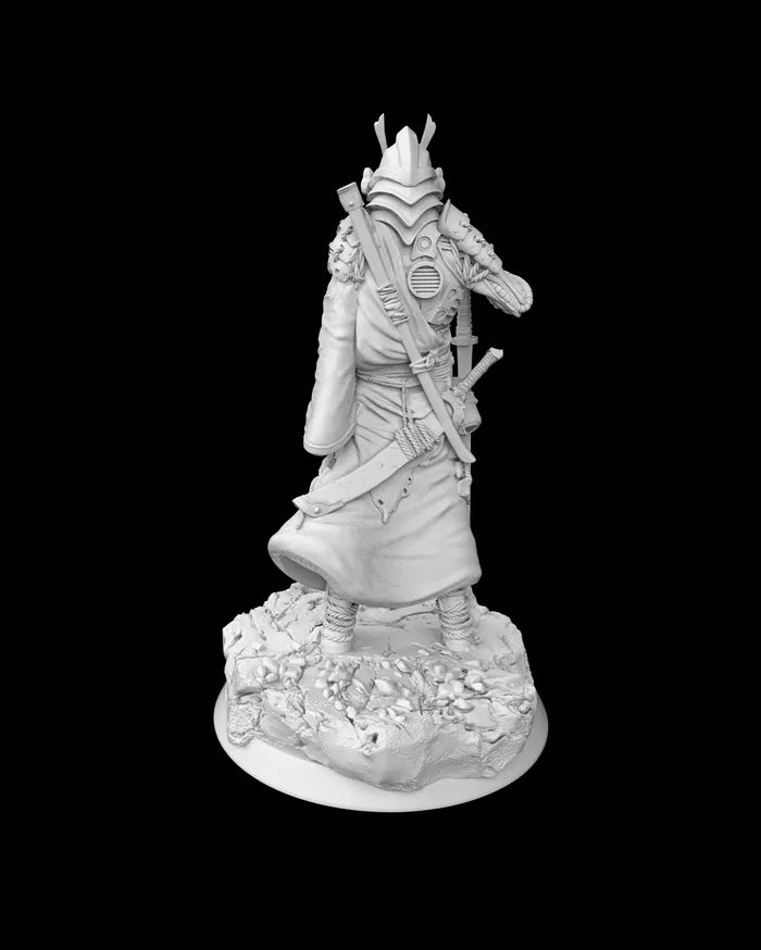 CYBER SAMURAI - Science Fiction - Human - 32mm - Unpainted