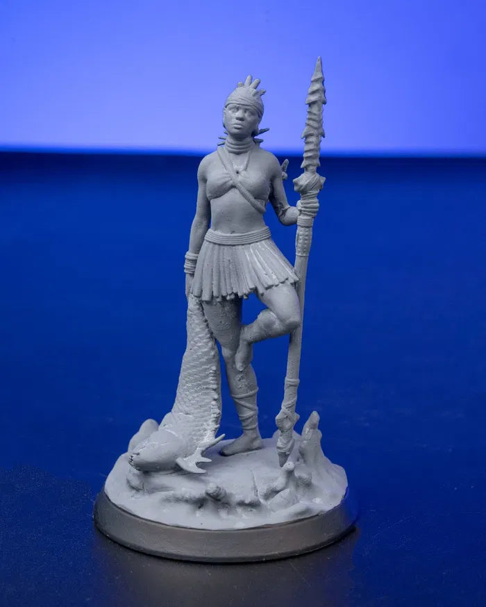Chieftain Naomi - Pirate - 32mm - Resin - Unpainted