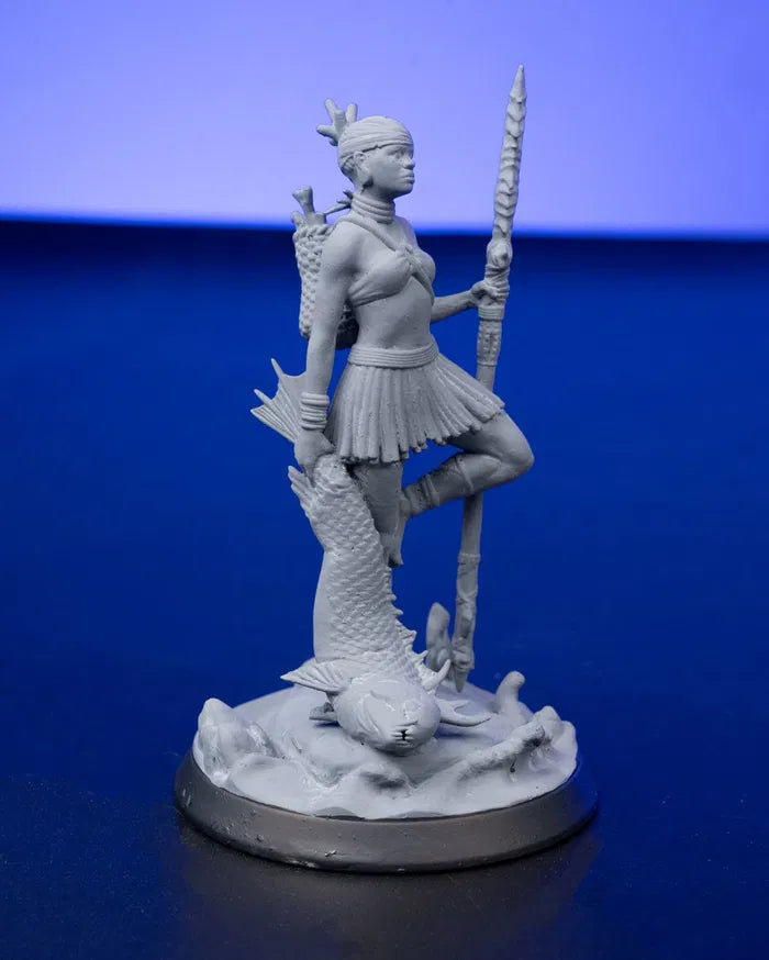 Chieftain Naomi - Pirate - 32mm - Resin - Unpainted