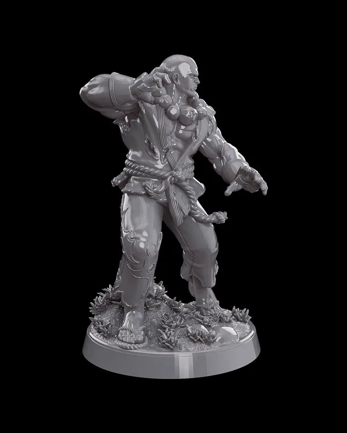 Daiki, The Silent Sage - Human Monk 32mm - Unpainted