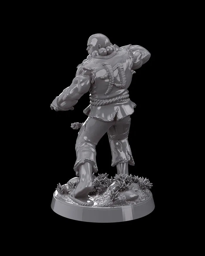 Daiki, The Silent Sage - Human Monk 32mm - Unpainted