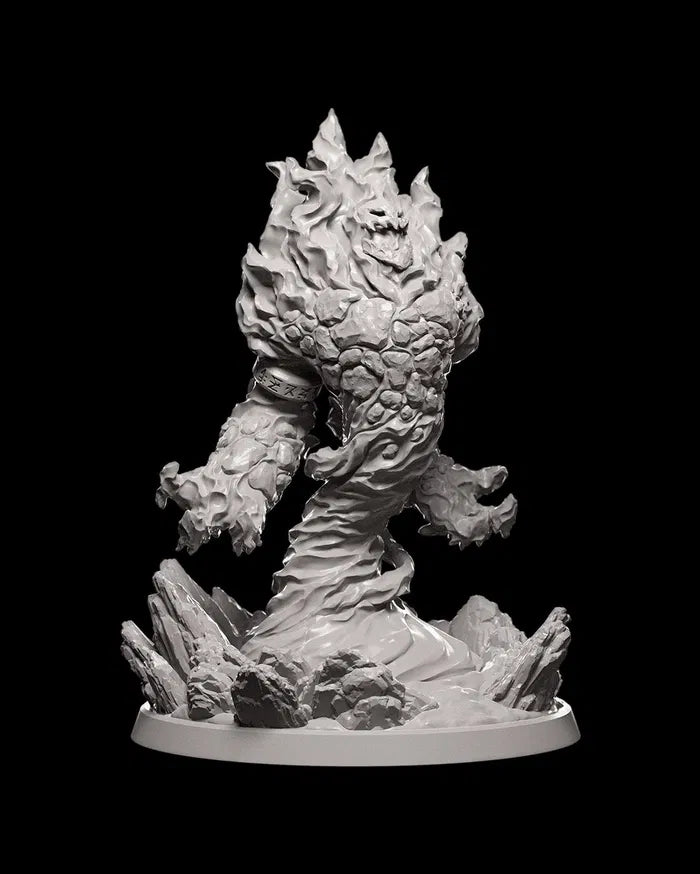 Fire Elemental - 3d Resin - 32mm Scale - Unpainted