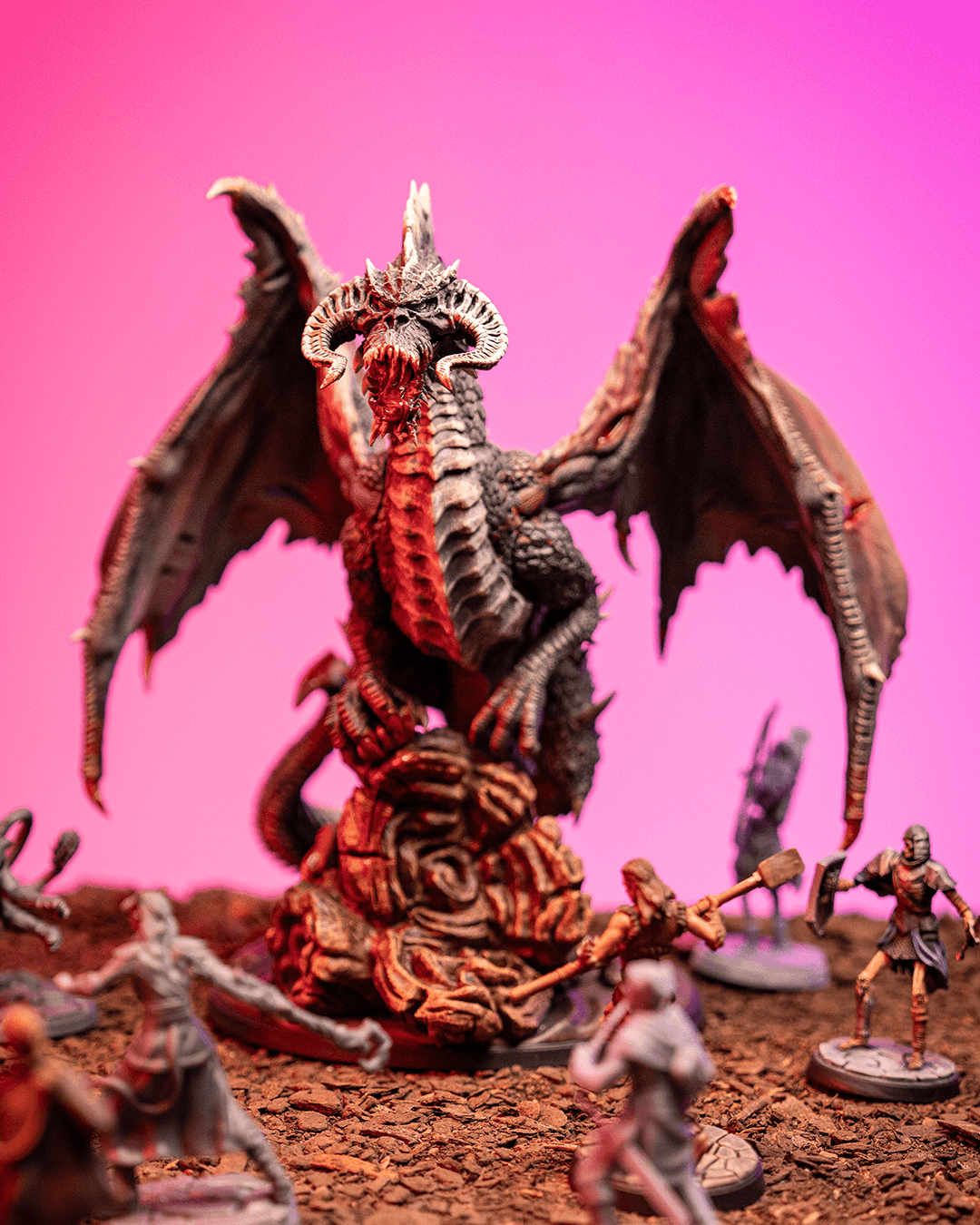 Gelthrax the Terror - 32mm- Large  - Resin - Unpainted