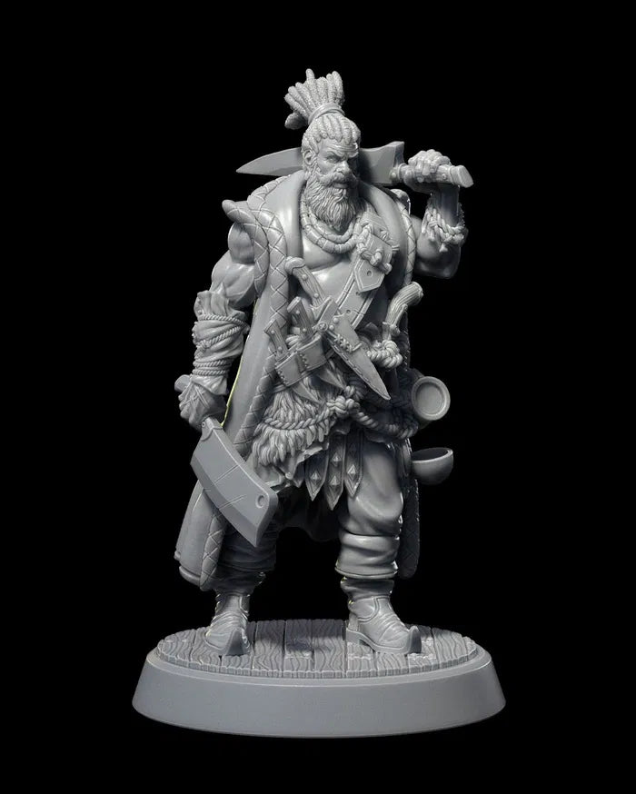 Grub , the Cook - 32mm - Resin - Unpainted