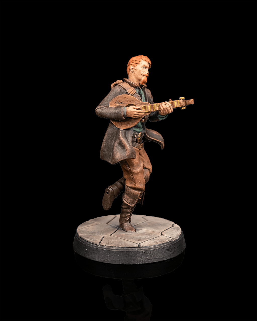 Harper Canticus - Bard - 32mm - Resin - Unpainted