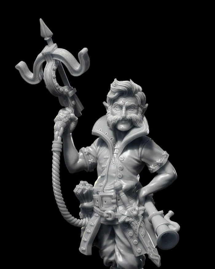 Half Pint Delloit - Pirate - 32mm - Resin - Unpainted
