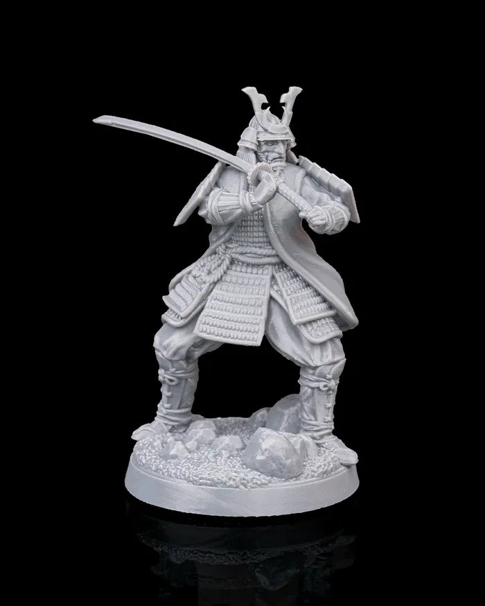 Haruka, The Indomitable Spirit - Human Samurai 32mm Unpainted