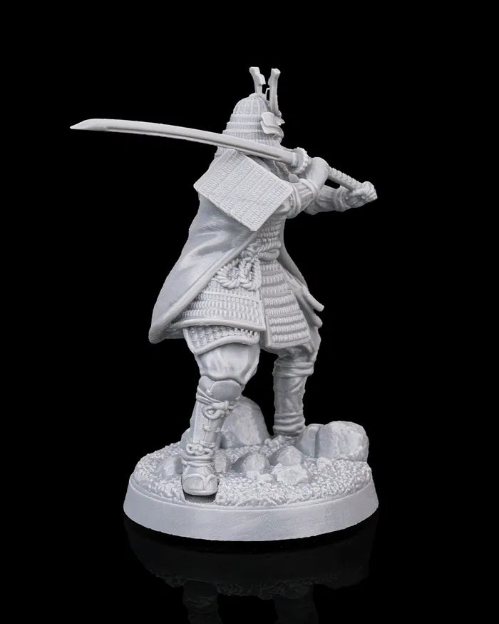 Haruka, The Indomitable Spirit - Human Samurai 32mm Unpainted
