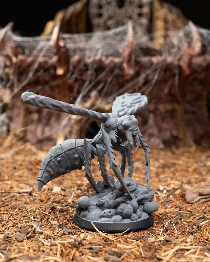 Giant Flying Insect - Insechnid One - 32mm - Resin - Unpainted