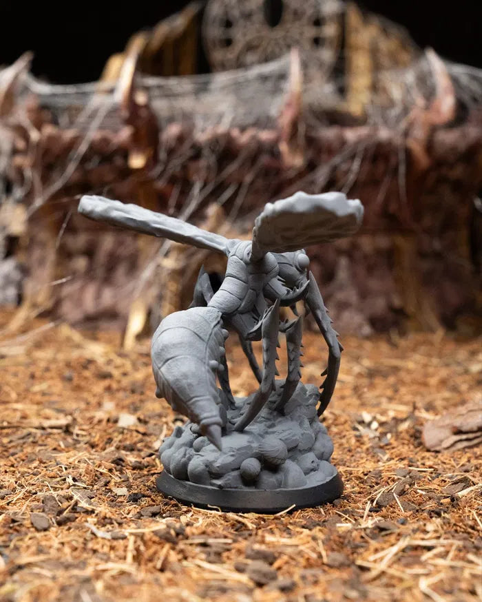 Giant Flying Insect - Insechnid One - 32mm - Resin - Unpainted