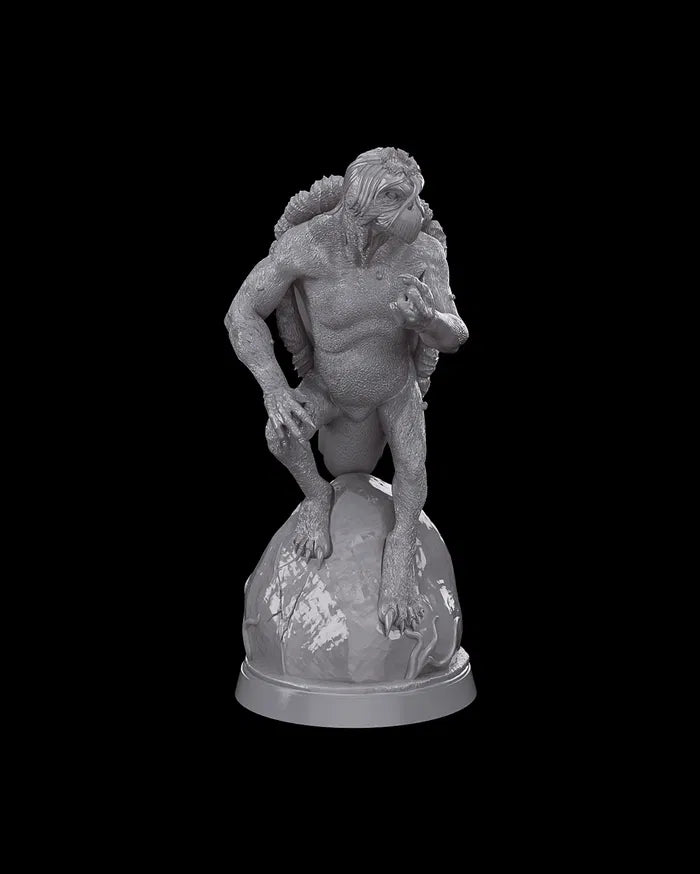 Kappa, Cryptic Guardian of Laughter - Turtle 32mm - Unpainted
