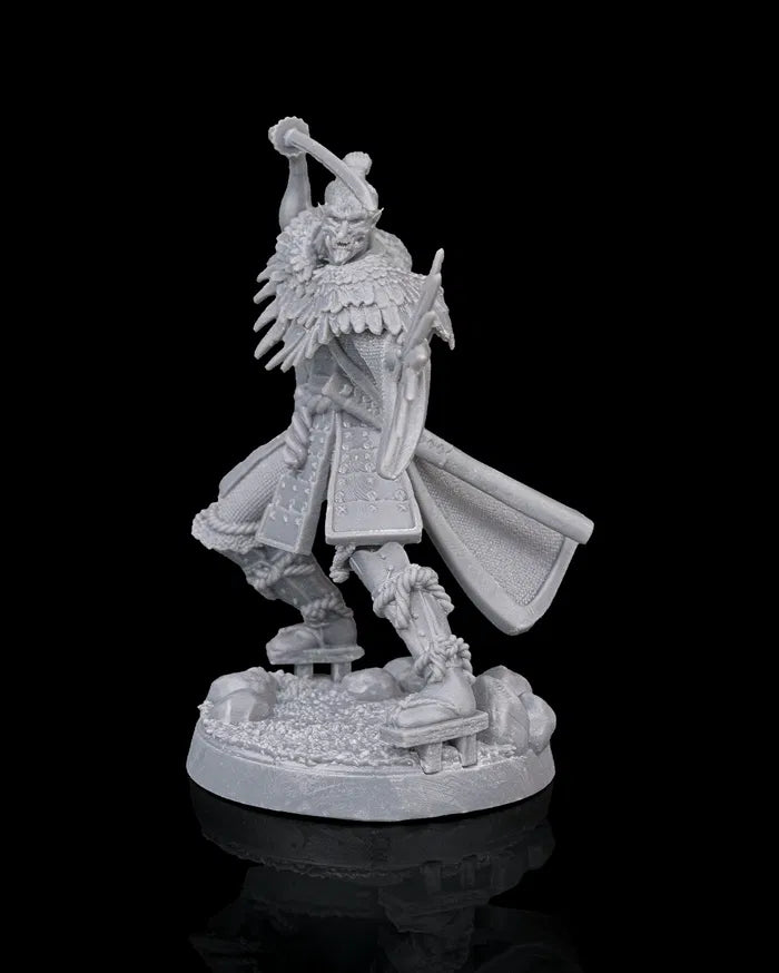 Karasu Tengu, Keeper of the Mountains - Human - 32mm - Unpainted