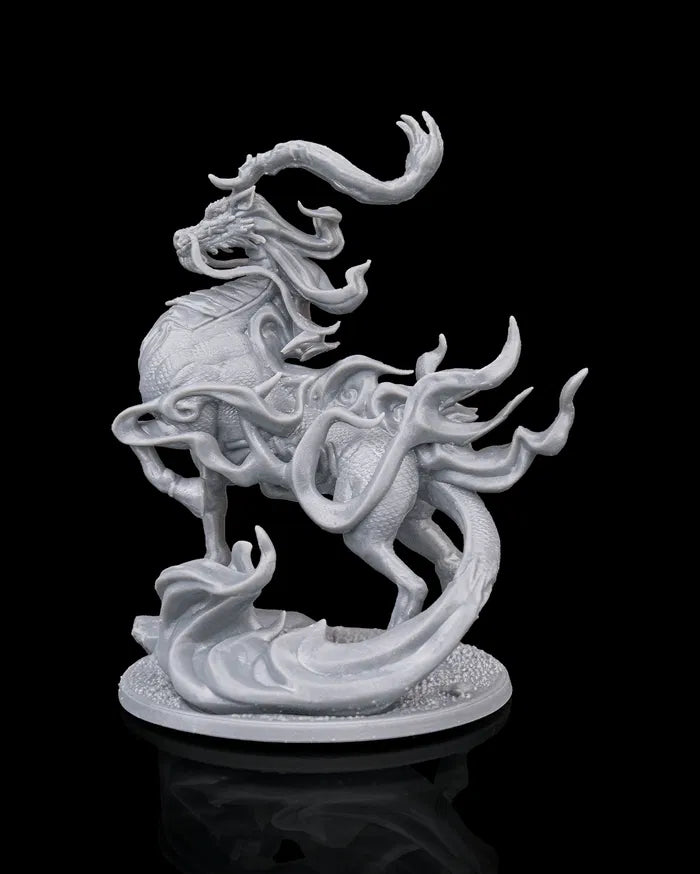 Kirin, Harbinger of Good Fortune - Kirin -  32mm - Unpainted