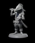 Kuo-toa - Pirate - Fishman - 32mm - Unpainted