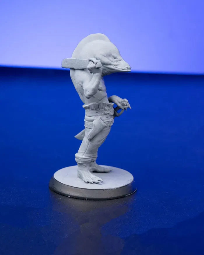 Kuo-toa - Pirate - Fishman - 32mm - Unpainted