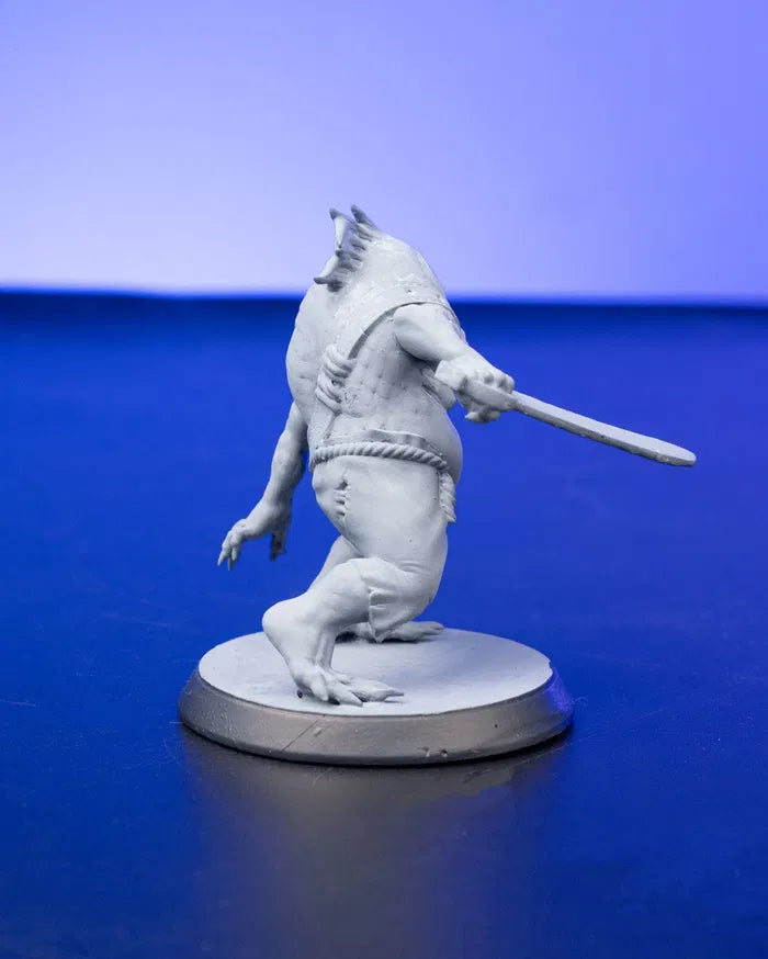 Kuo-toa , Chunky Pirate - 32mm - Resin - Unpainted