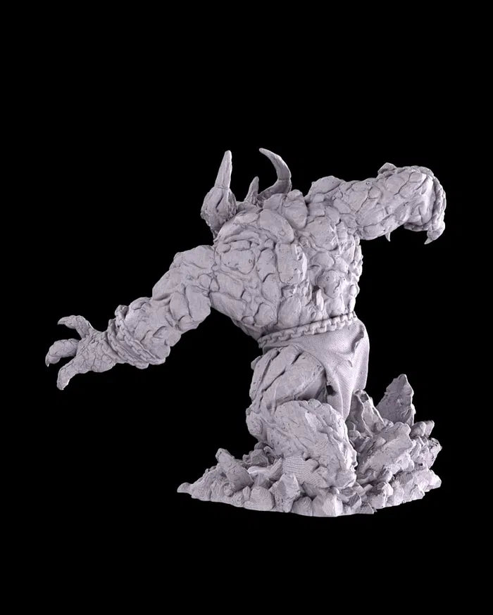 Magma Golem - Golem - 32mm - Unpainted
