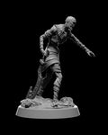 Mummy III - 32mm - 3D Printed Resin - Unpainted
