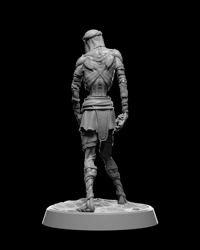 Mummy II - 32mm - 3D Printed Resin - Unpainted