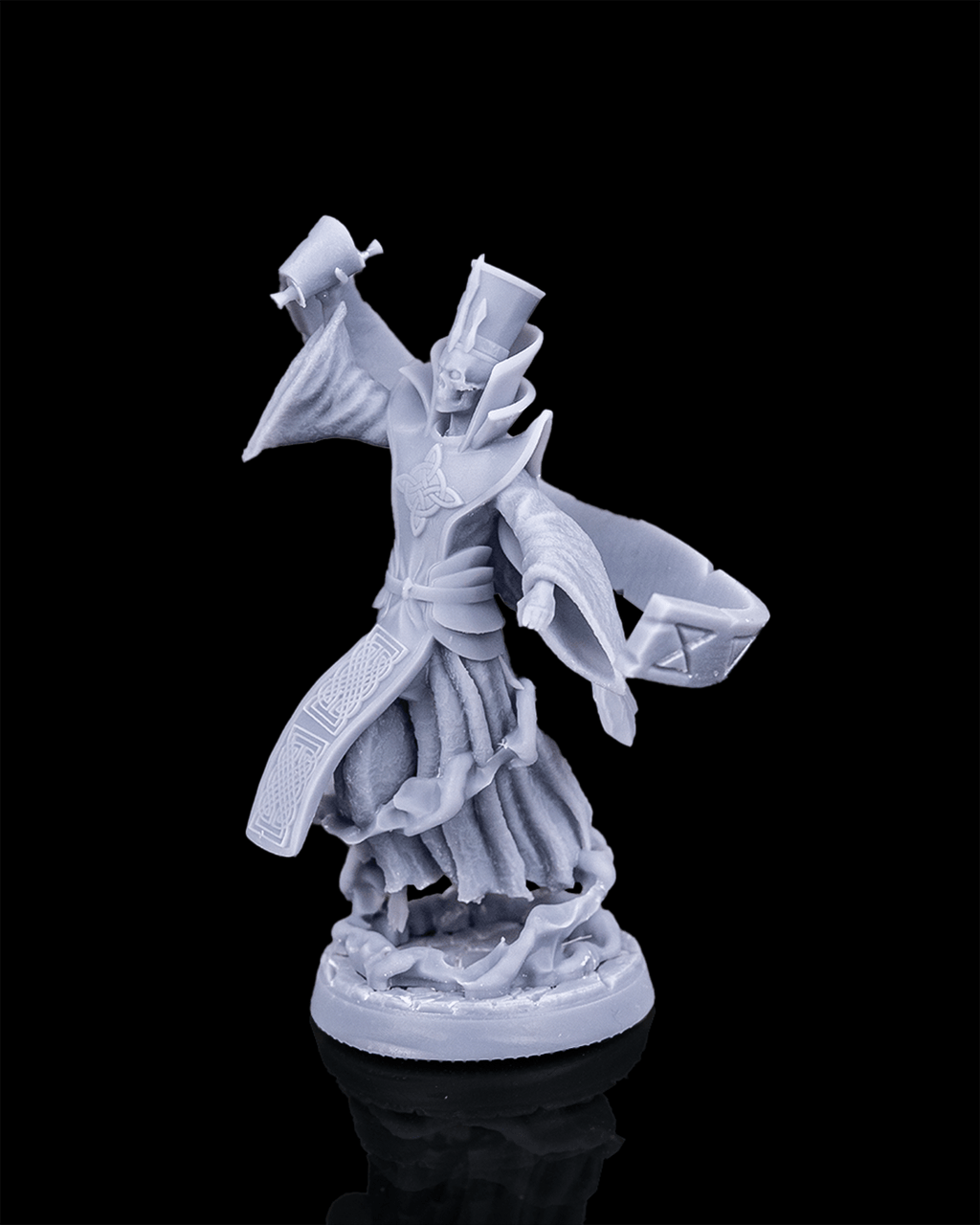 Nechrus, Lord of Bones - 32mm - Resin - Unpainted